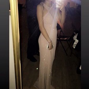 Long sparking dress